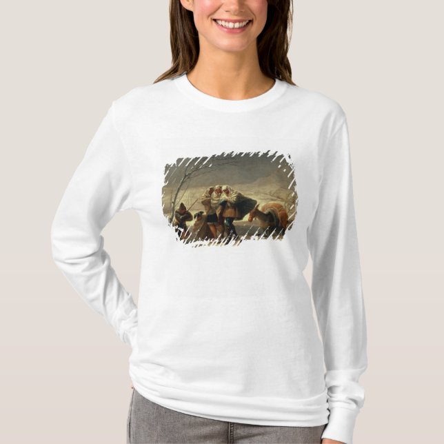 Snowstormen, 1786-87 t-shirt (Framsida)