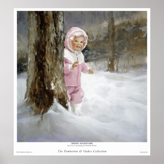 Snowy Äventyr Poster (Framsidan)