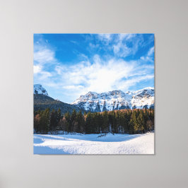 Snowy Brenta Dolomites - Alpernor Canvastryck