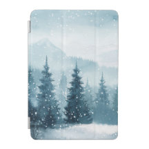 Snowy Christmas Trees