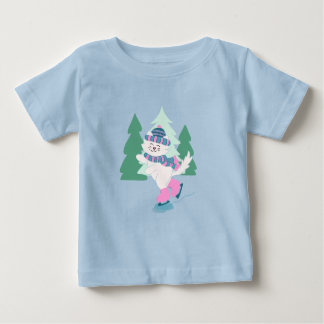 Snowy Day Kattunge T Shirt