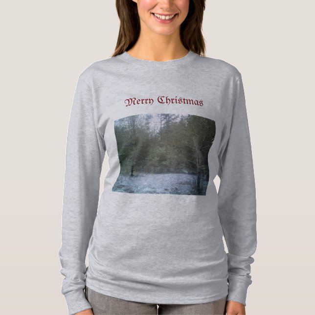 Snowy Day T Shirt (Framsida)