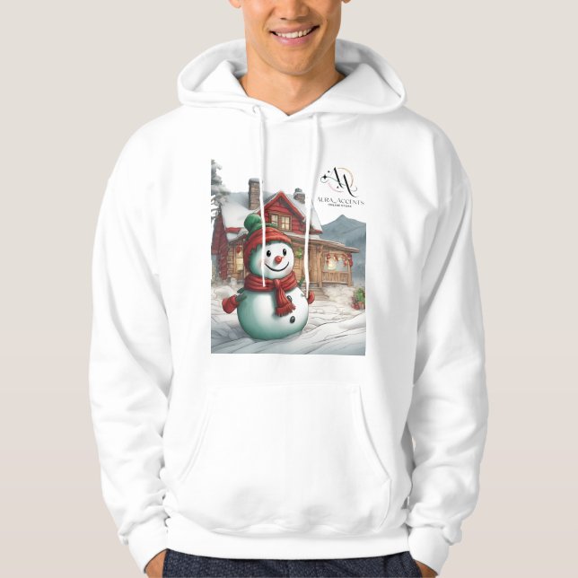 Snowy Dreams Kom True Hoodie (Framsida)