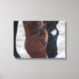 Snowy Eats Canvastryck