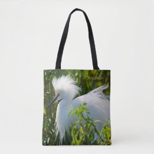 Snowy Egret Tygkasse