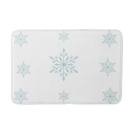Snowy Elegance Bathroom Mat Badrumsmatta
