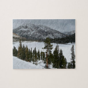 Snowy Ellery Sjö California Winter Ligcape Pussel