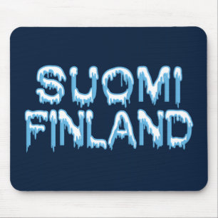 Snowy Finland mousepad Musmatta