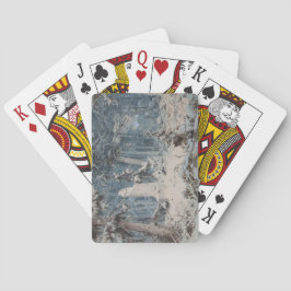 Snowy Forest (av Andreas Achenbach) Casinokort