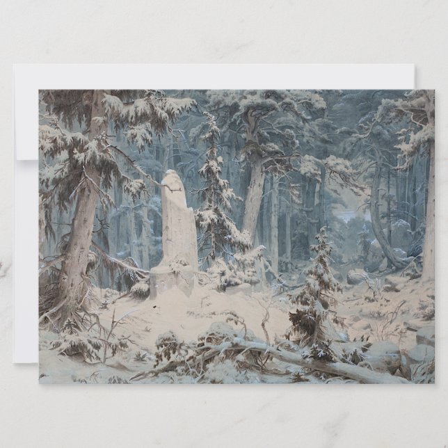 Snowy Forest Kort (Framsida)
