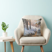 Snowy Forest Landscape, Walter Moras