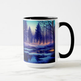 Snowy Forest Mugg