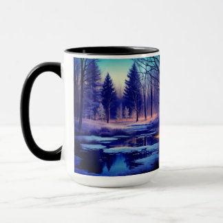 Snowy Forest Mugg
