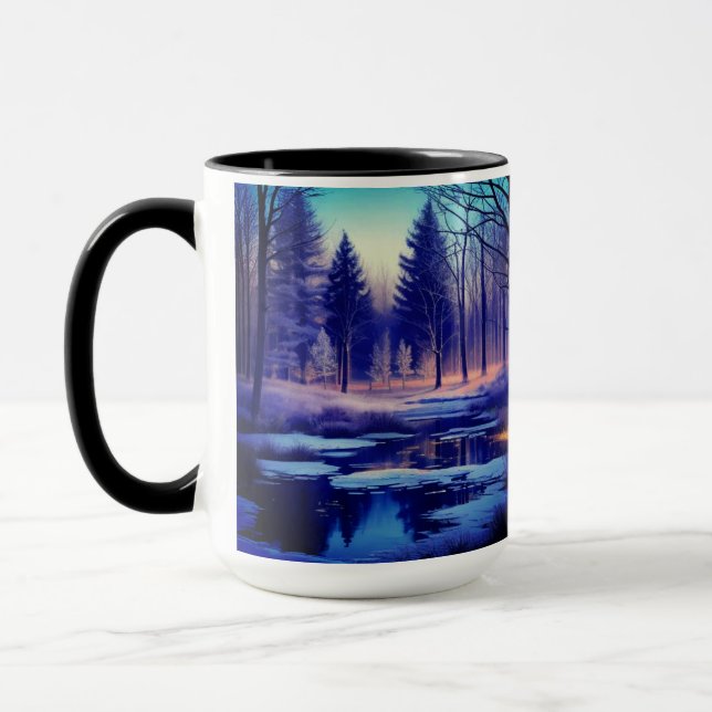 Snowy Forest Mugg (Vänster)