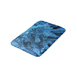 Snowy Forest Spruce Grenar Badrumsmatta