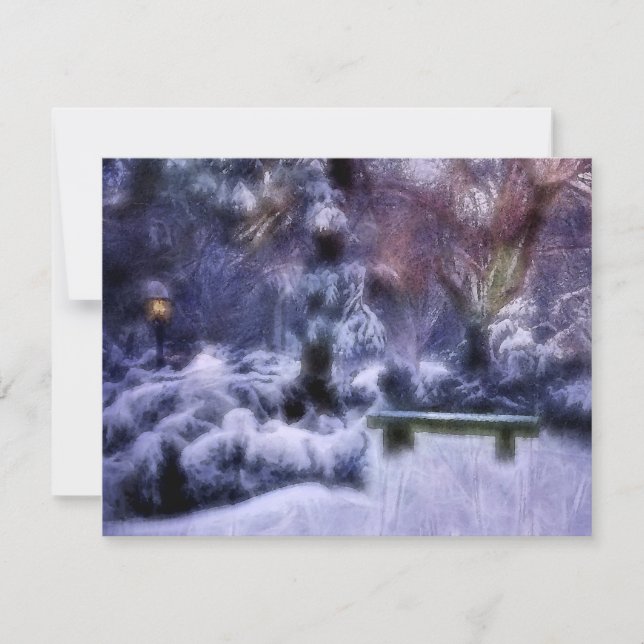 Snowy Forest Winter Wonderland (Framsida)