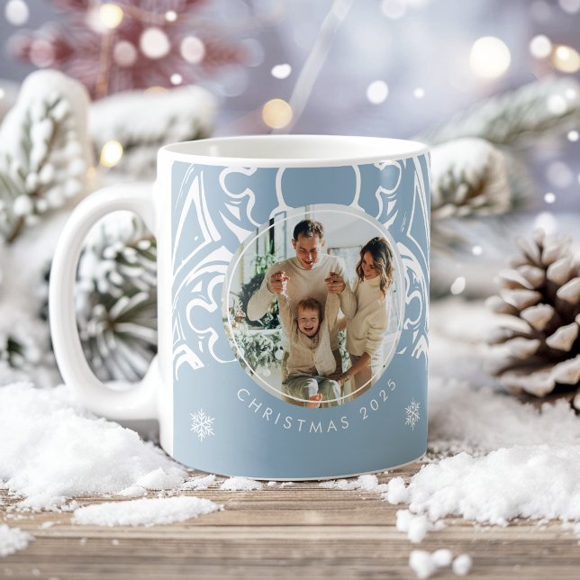 Snowy Gothic Winter Fairytale jul Memento Kaffemugg (Skapare uppladdad)