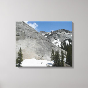Snowy Granite Domes I i Yosemite nationalpark Canvastryck