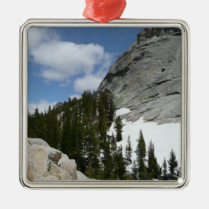 Snowy Granite Domes II Yosemite nationalpark Julgransprydnad Metall