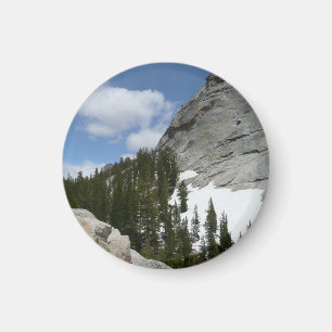 Snowy Granite Domes II Yosemite nationalpark Magnet