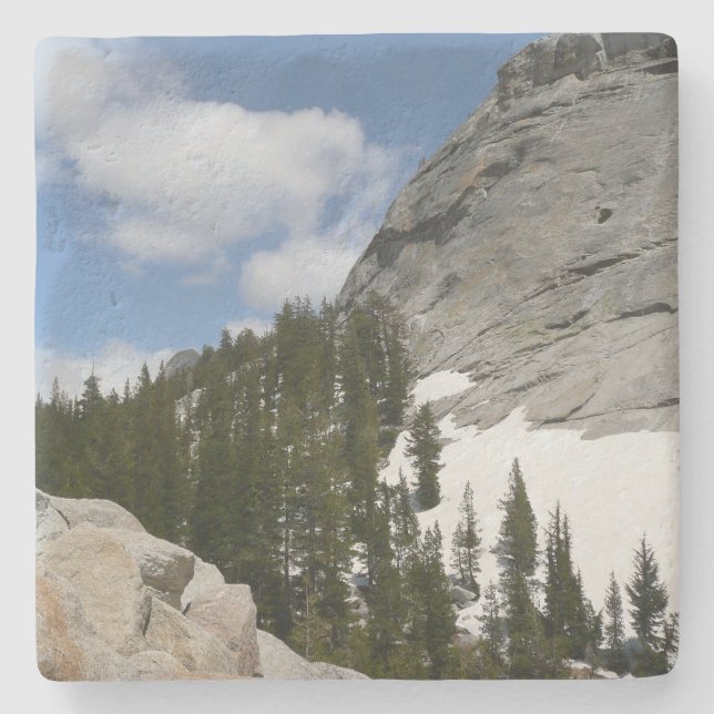 Snowy Granite Domes II Yosemite nationalpark Stenunderlägg (Framsidan)