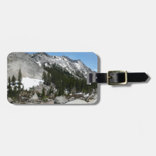 Snowy Granite Domes Panorama i Yosemite Bagagebricka