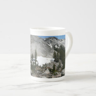Snowy Granite Domes Panorama i Yosemite Benporslin Mugg