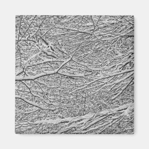 Snowy Grenar Magnet