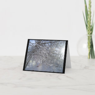 Snowy Grenar Notecard Kort