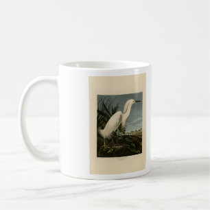 Snowy Heron (Egret) - Audubon's Birds of America Kaffemugg
