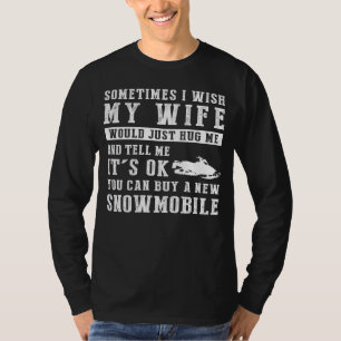 Snowy Hug Fantasies Tee: Embrace, Enmod och t Shirt
