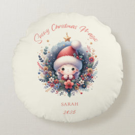 Snowy jul Magic Rund Kudde
