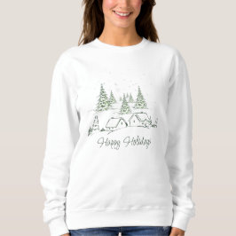 Snowy Julbyns Personlig T Shirt