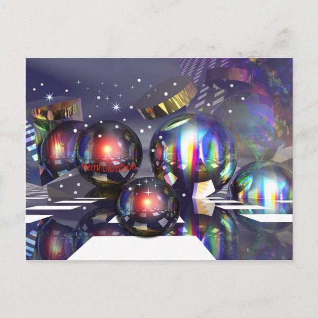 Snowy-julkort Helg Vykort (Framsida)