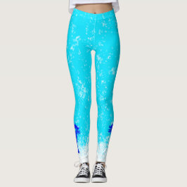 Snowy Moose - baljväxter Leggings