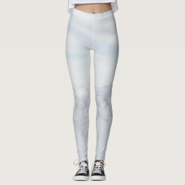 Snowy Mountain Äventyr Girls Leggings