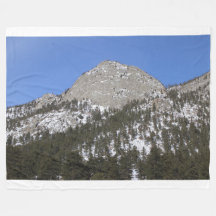 Snowy Mountain i Sol Fleece Blanket