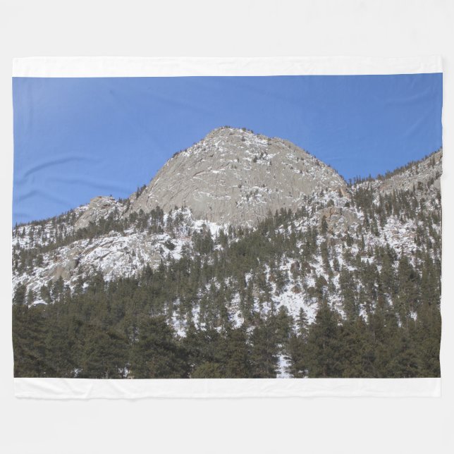 Snowy Mountain i Sol Fleece Blanket (Framsidan (Horisontell))