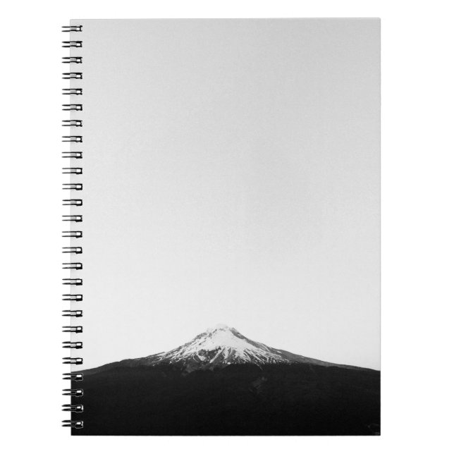 SNOWY MOUNTAIN PEAK ANTECKNINGSBOK (Framsidan)