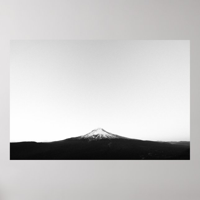 SNOWY MOUNTAIN PEAK POSTER (Framsidan)