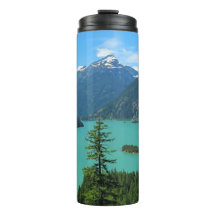 Snowy Mountain Turquise Sjö i Washington