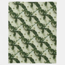 Snowy Mysigt Fleece Blanket