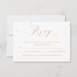 Snowy Night Winter Wedding Reply OSA