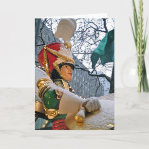 Snowy Nutcracker Helgkort