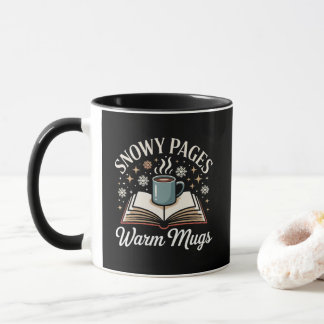 Snowy Pages Warm Mugs Holiday Coffee Mugg