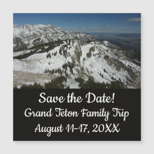 Snowy Peaks of Grand Teton Mountains I Fotography