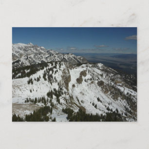 Snowy Peaks of Grand Teton Mountains I Fotography Vykort
