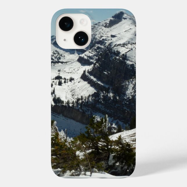 Snowy Peaks of Grand Teton Mountains II Photo (Baksida)