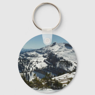 Snowy Peaks of Grand Teton Mountains II Photo Nyckelring
