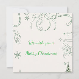 Snowy Pines & Peace Kort